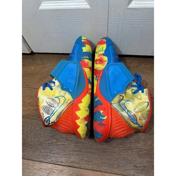 Nike‎ Kyrie 6 TB Green Yellow Blue Orange Basketball Shoes Men US 12